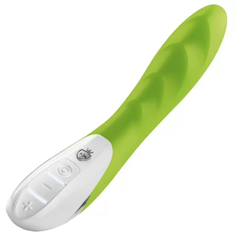 Вибромассажер Sassy Simon рельефный – зеленый