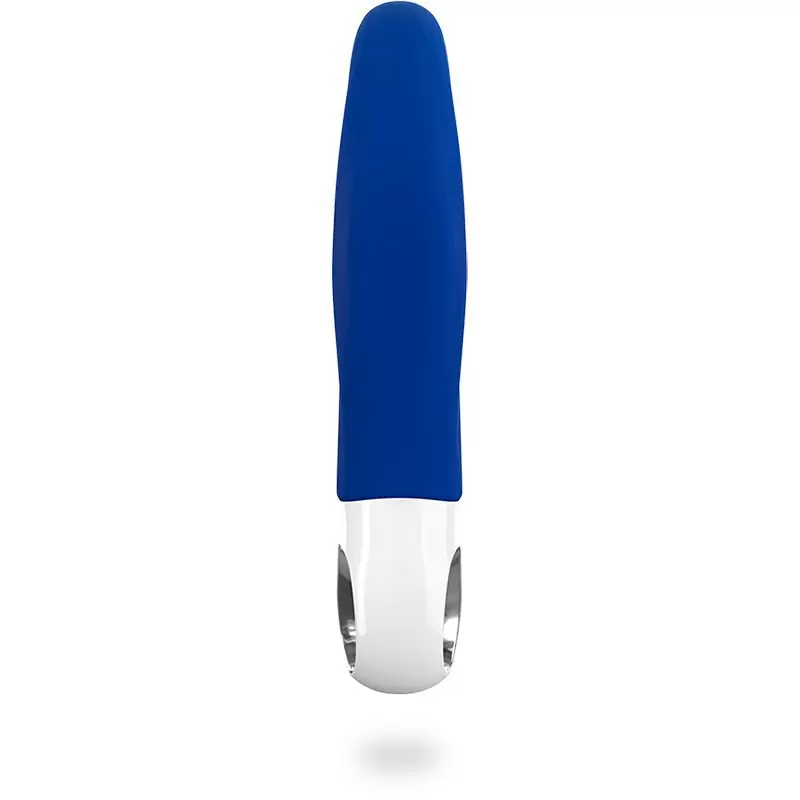 Мощный вибратор-кролик Fun Factory Lady Bi, 2 мотора, 12 режимов, силикон, синий