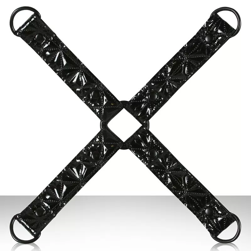 Фиксация крестообразная Sinful Hogtie – черная
