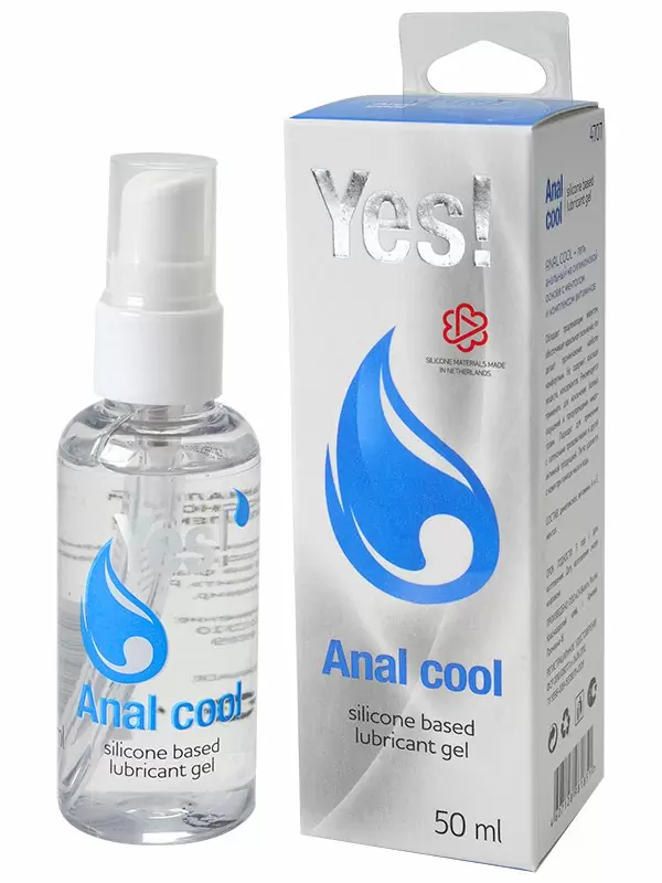Анальный силиконовый гель-смазка Yes - Anal Cool охлаждающий – 50 мл