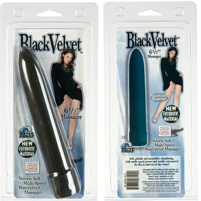Вибромассажер Black Velvet 6,5
