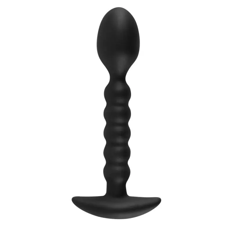 Маленький анальный стимулятор Black Velvets – черный