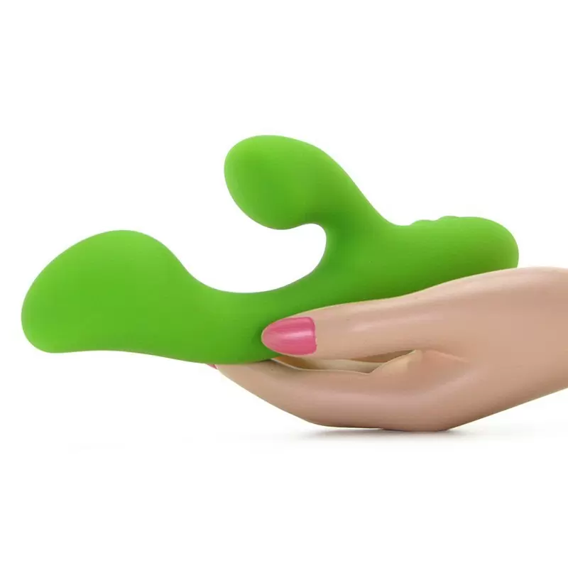 Вибромассажер Хай-Тек Lust by Jopen L17 – зеленый