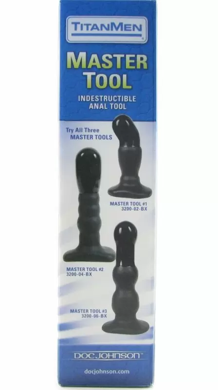 Анальная пробка Master Tool #3