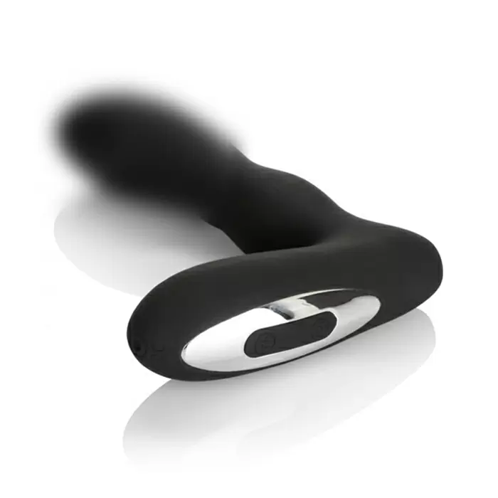 Подвижный массажер простаты Eclipse Roller Ball Probe с подвижным кончиком, 12,75 см, силикон,  черный