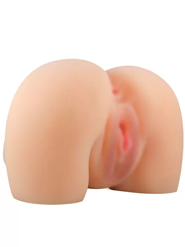 Реалистичный мастурбатор Baile Mila, мини-полуторс вагина-анус, ТПР, телесный