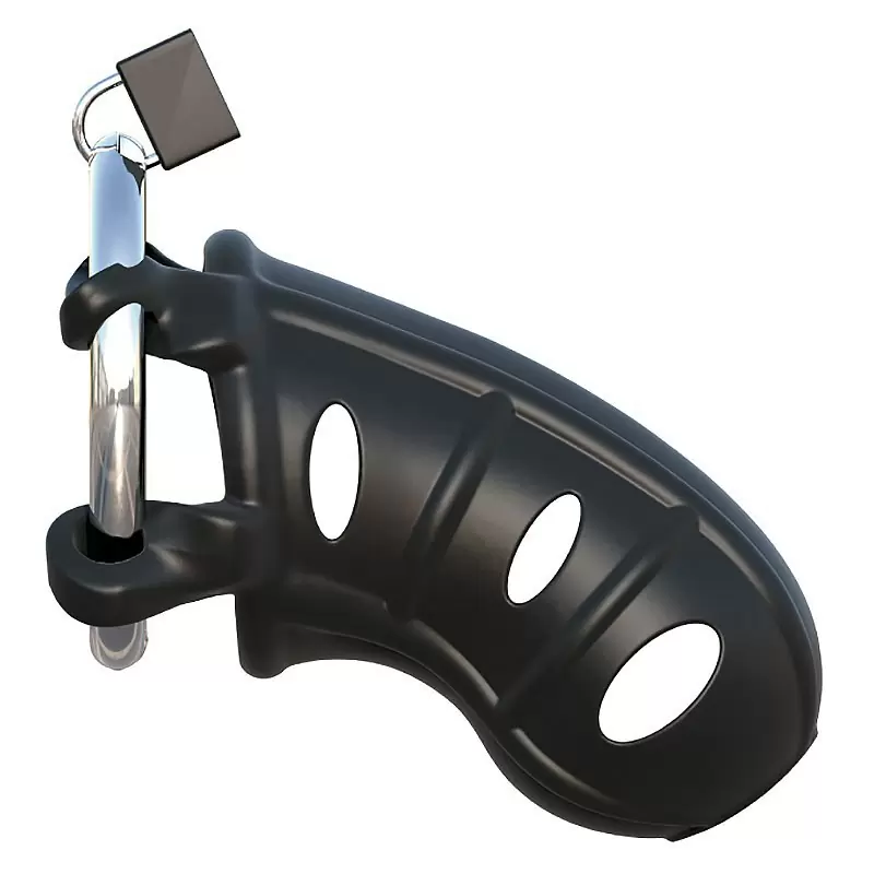 Замок верности Hardcore Silicone Cock Blocker – черный