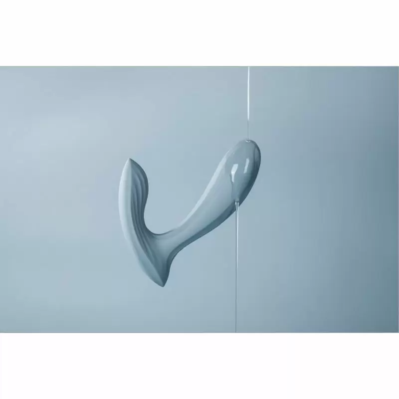 Erica Интерактивный вибромассажер, синий