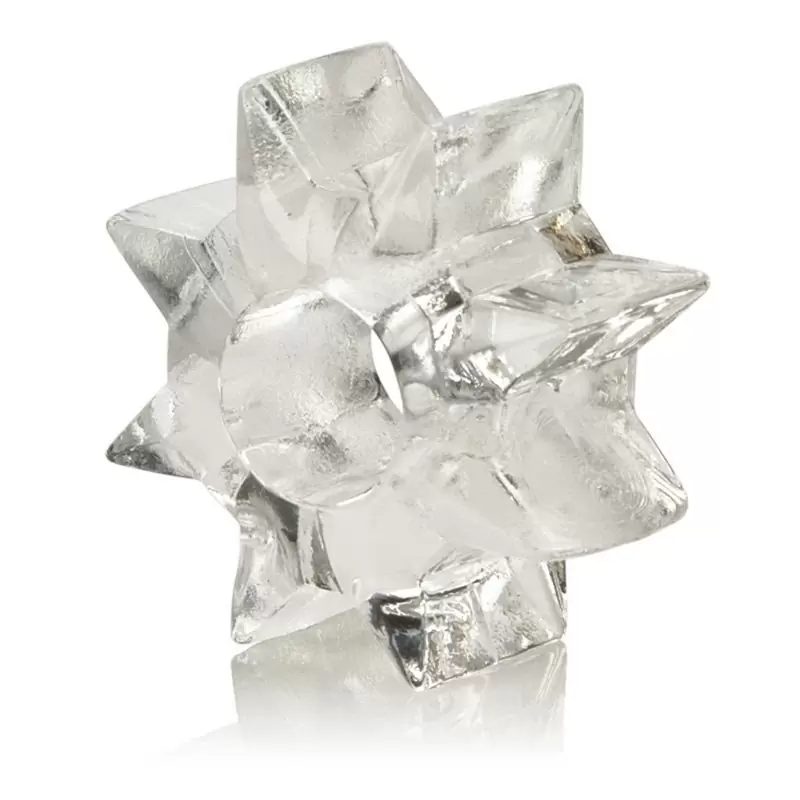 Комплект из 4-х колец Basic Essentials Super Stretchy TPR Enhancers – прозрачный