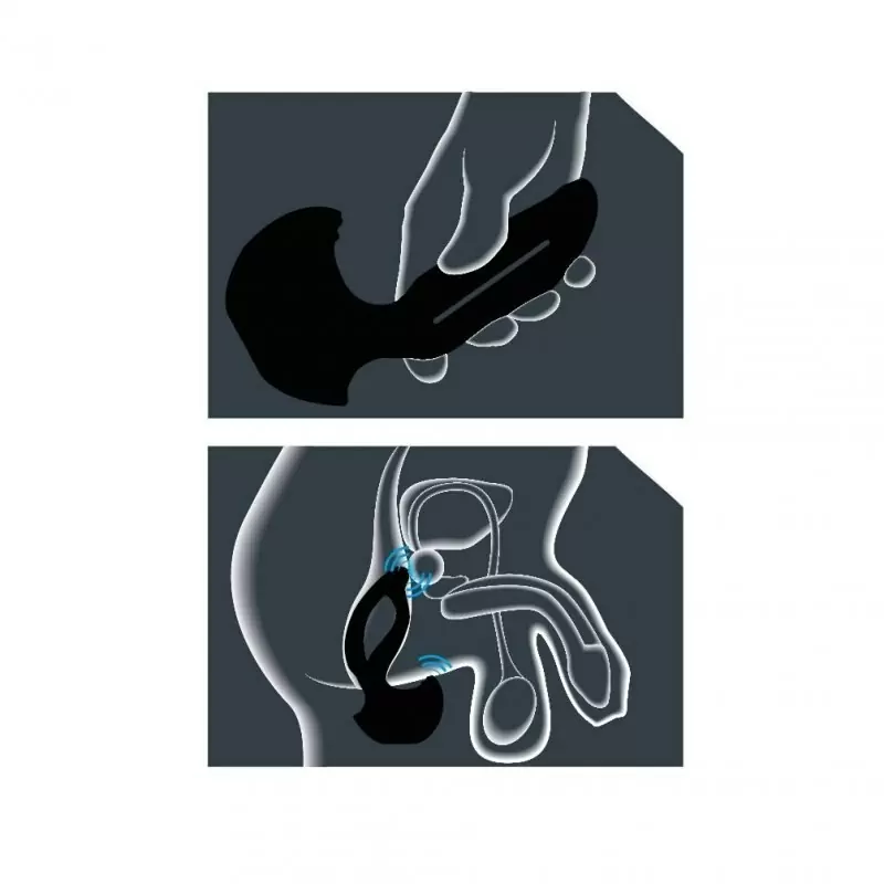 Стимулятор простаты Xpander X3 размер L - черный