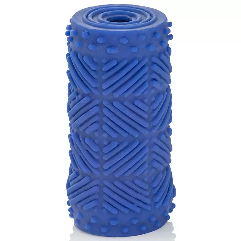 Мастурбатор Apollo Reversible Premium Masturbator Max двусторонний – голубой