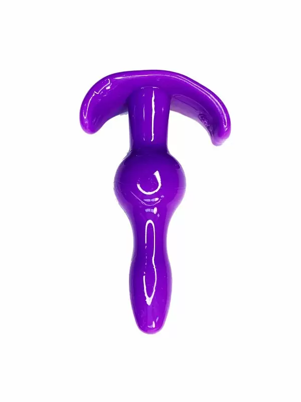 Набор анальных пробок для новичков Midnight Bloom OnOna, с анатомическим контуром, 4 размера, фиолетовый