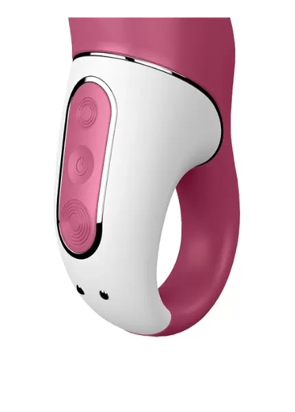 Вибратор с усиленной стимуляцией точки G Satisfyer Vibes Petting Hippo – розовый 