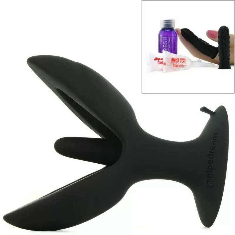 Анальная пробка-расширитель Insta-Gaper – черный