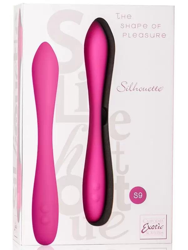 Вибромассажер Silhouette S9 перезаряжаемый – розовый