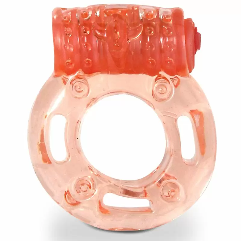 Виброкольцо на пенис Screaming O Plus утолщенное – оранжевый