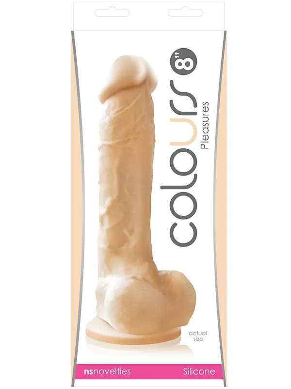 Фаллоимитатор на присоске Colours 8