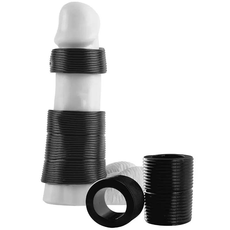 Насадка увеличитель Girth Gainer System раздельная – черная