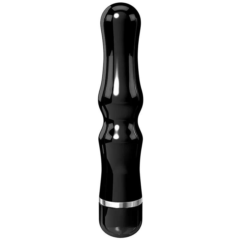 Вибромассажер Pure Aluminium Large Black – черный 