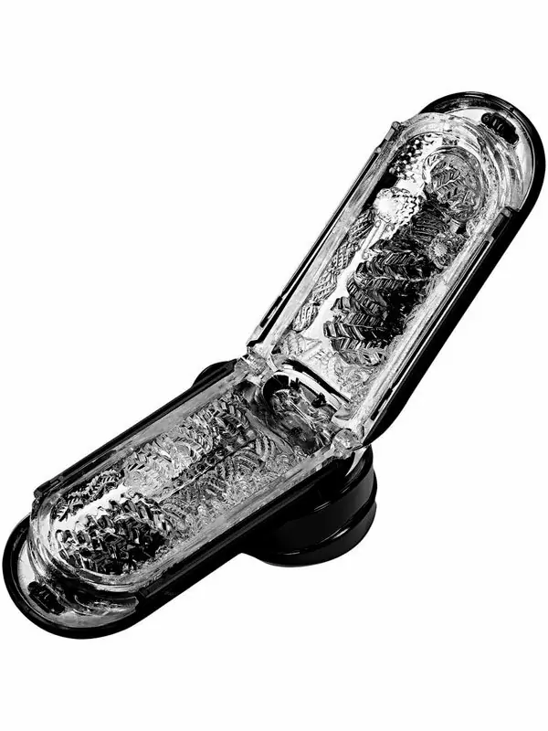 Набор Tenga Flip Zero Electronic Vibrotation: мастурбатор с вибрацией и устройство вращения, 5 режимов, черный