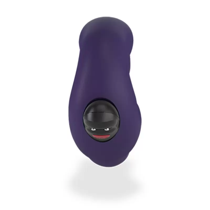 Анатомический страпон Fun Factory Sharevibe, безремневой, со съемной вибропулей, 22 см, фиолетовый