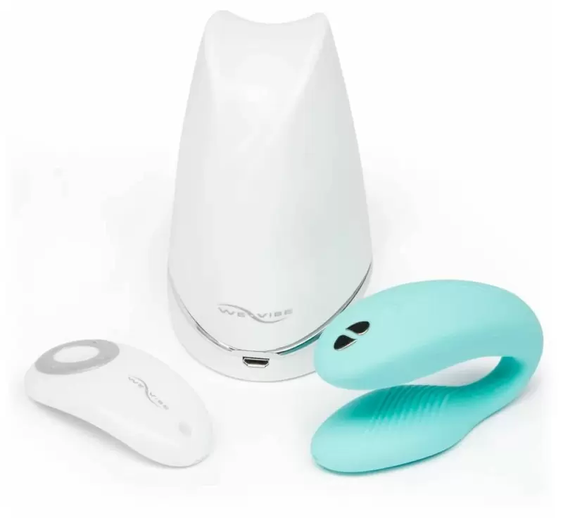 Вибратор для пар We-Vibe Sync (голубой)