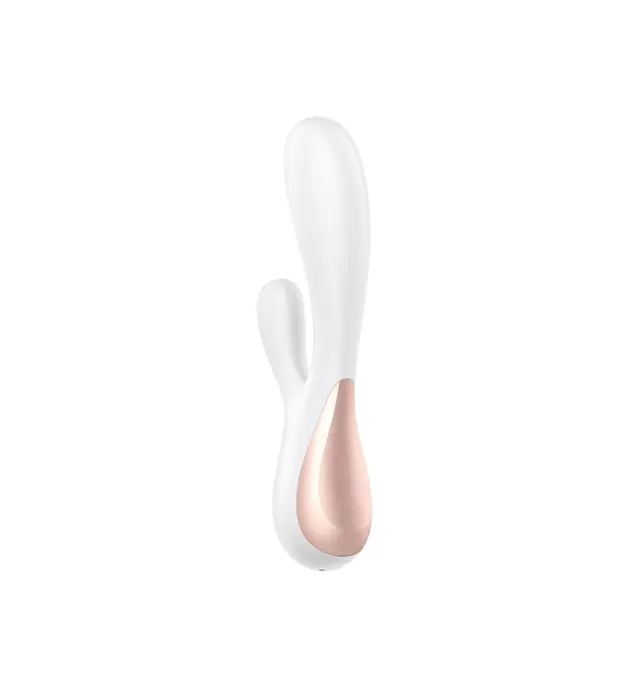 Вибратор Satisfyer Mono Flex с возможностью управления через приложение - белый