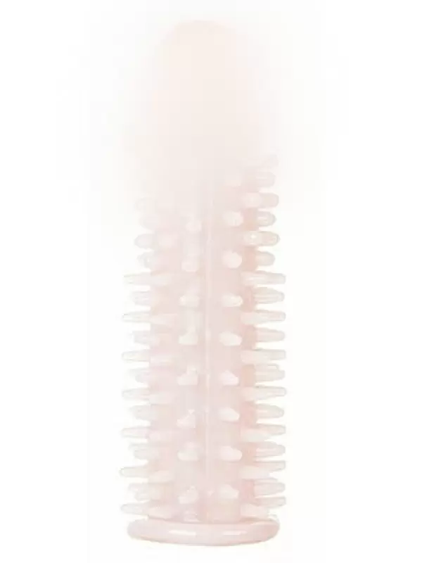 Увеличиваящая насадка на пенис Realistic Spikey - Penis Extension