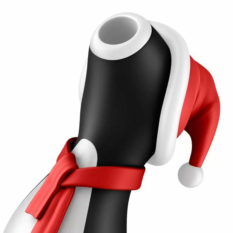 Бесконтактный стимулятор клитора Satisfyer Penguin Holiday Edition