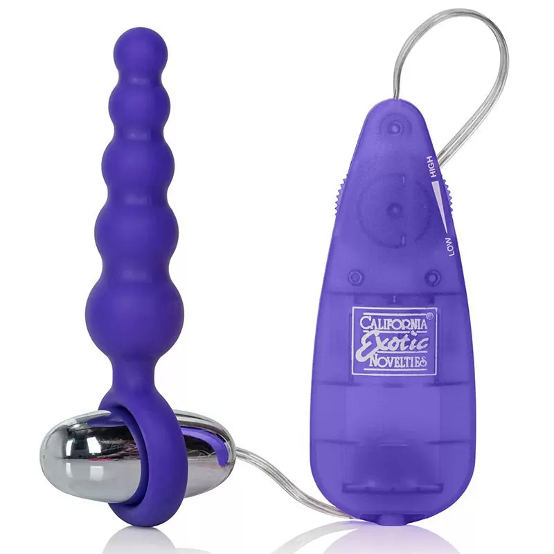 Анальная елочка с вибрацией Booty Shaker – фиолетовая
