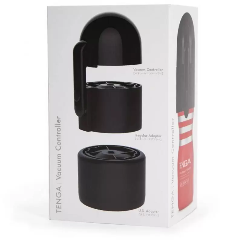 Автоматическая  вакуумная насадка для мастурбаторов Tenga Vacuum Controller - черный