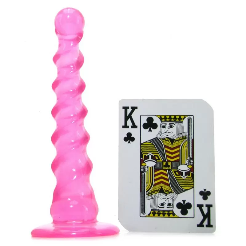 Анальный стимулятор Jollipops Twisted – розовый