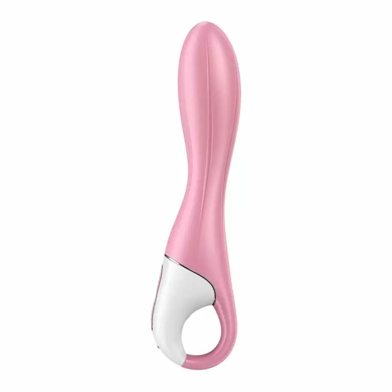 Надувающийся вибратор Air Pump Vibrator 2, технология Air Pump, 12 режимов, розовый