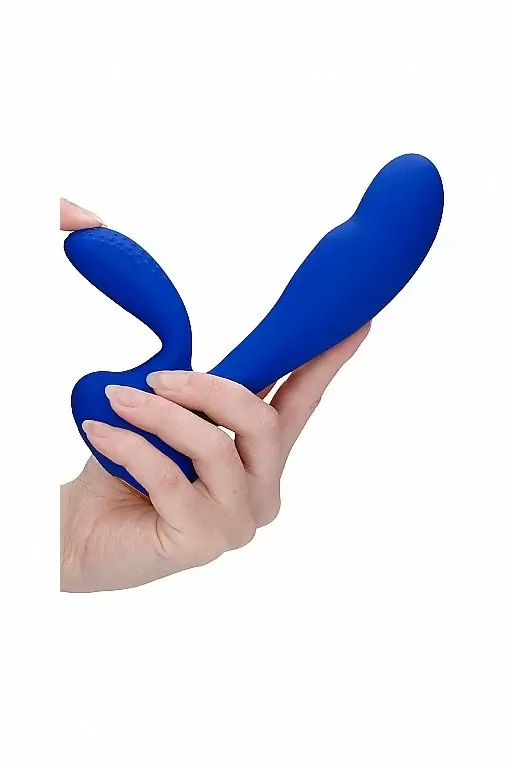 Вибрмассажер кролик Flair (синий)