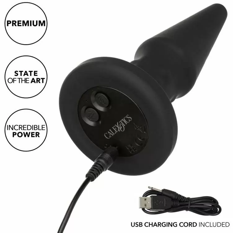 Анальная пробка с массажем бусинами Bionic Beaded Rimming Probe