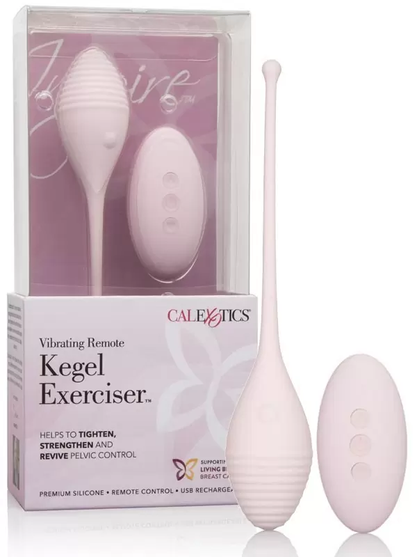 Вибромассажер Кегеля с дистанционным управлением Inspire Kegel Exerciser – розовый