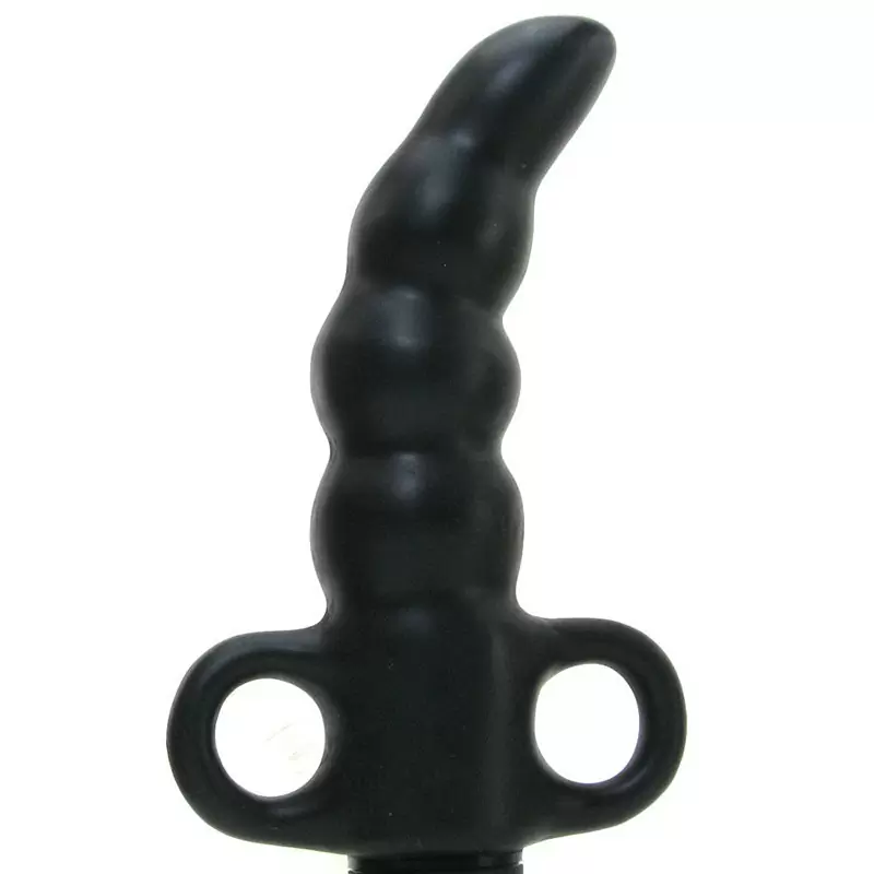 Стимулятор простаты Vibrating P-Spot Ribbed с вибрацией