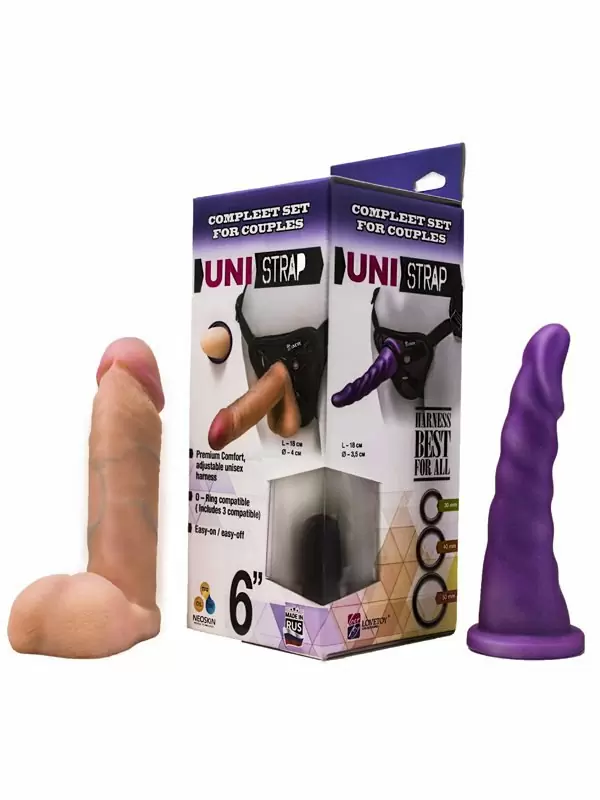 Универсальный пояс Harness Best For All Uni Strap с двумя насадками 6”