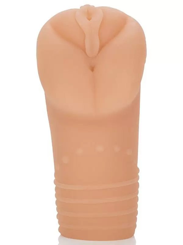 Мастурбатор вагина-анус Vivid Raw Double Dip – телесный	