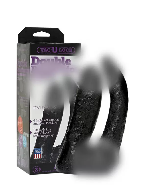 Насадка-фаллоимитатор Double Penetrator для двойного проникновения – черный