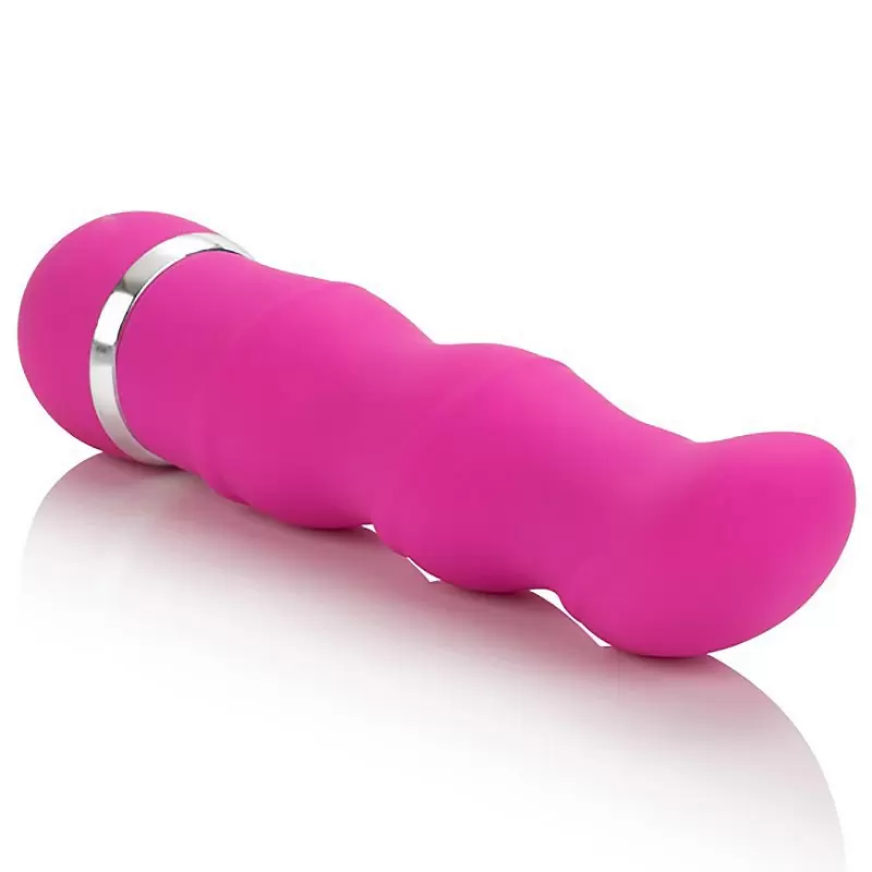 Вибромассажер 7-Function Silicone Dreams рельефный – розовый