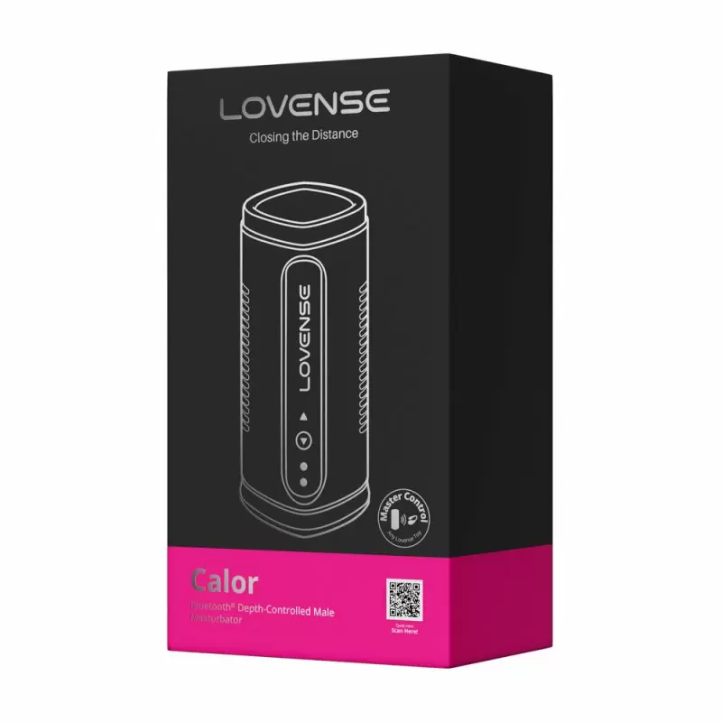 Мастурбатор нереалистичный LOVENSE Calor, черный