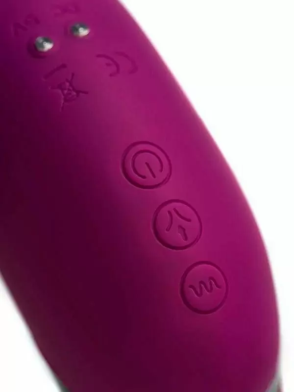 Инновационный вибратор-кролик JOS Spinser, c вакуумной стимуляцией, 23 см, силикон