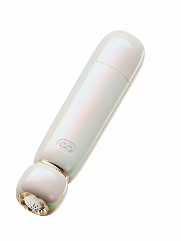 Вакуумный стимулятор клитора Zalo LIA, 12,6 см, силикон, бежевый