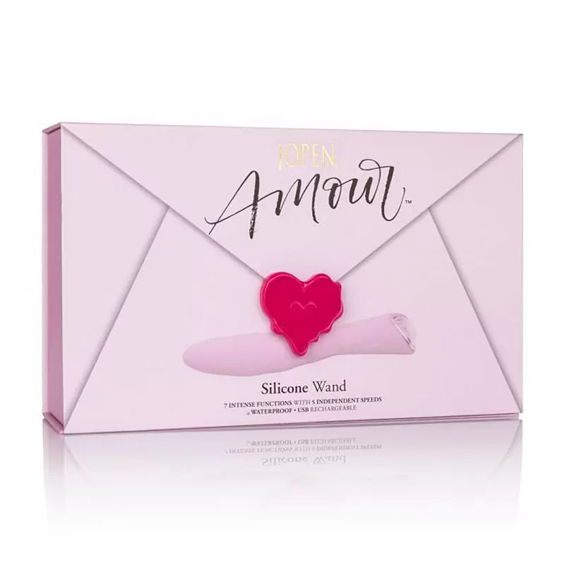 Многофункциональный вибромассажер Amour Wand – розовый