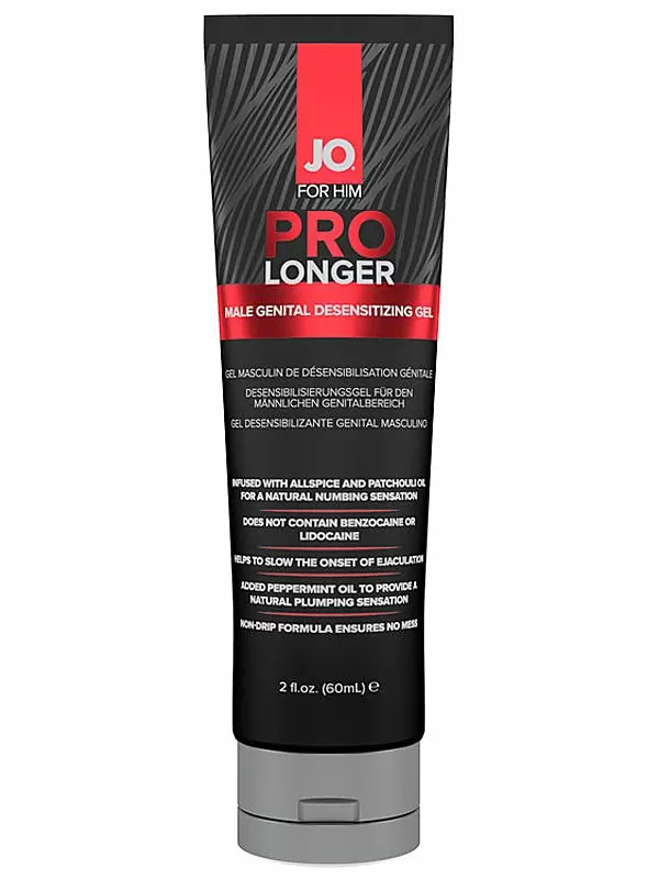 Мужской продлевающий лубрикант JO Prolonger For Him умеренного действия - 60 мл