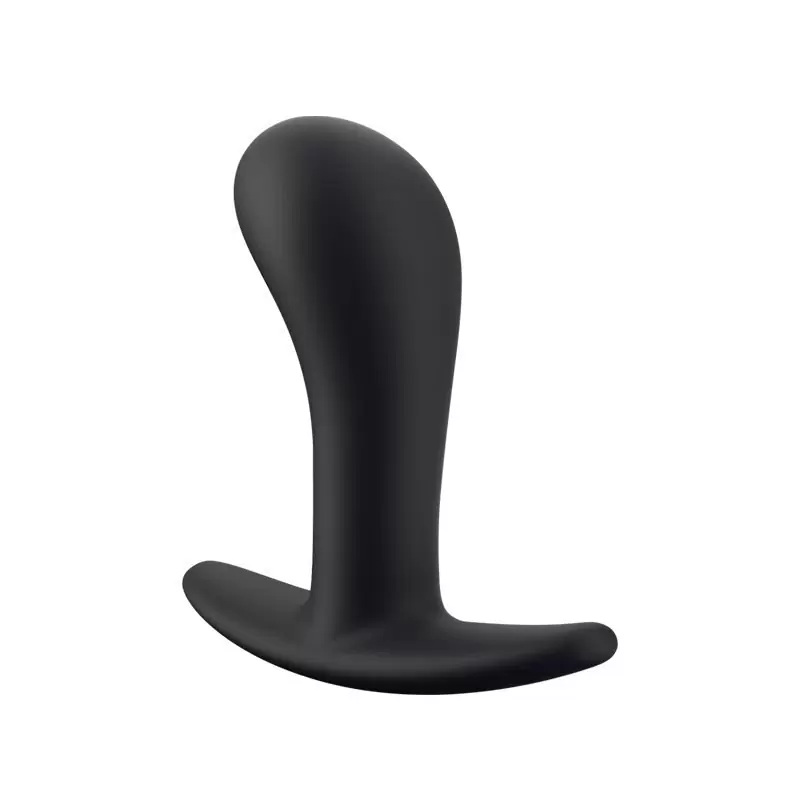 Анальная пробка Fun Factory Bootie Medium, среднего размера, 9.3 см, силикон, черная