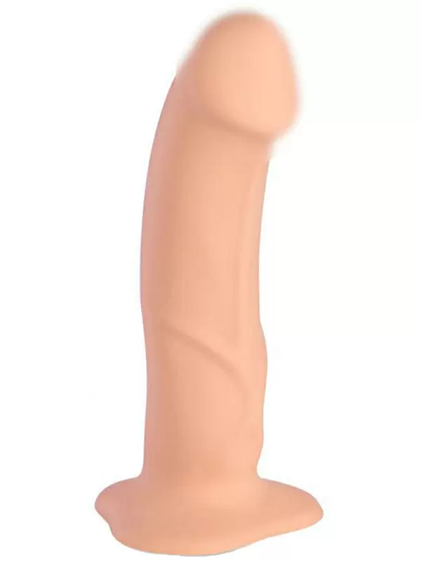 Крупный фаллоимитатор Fun Factory The Boss Stub, 18 см, силикон, телесный цвет