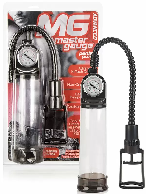 Вакуумная помпа Master Gauge со встроенным манометром