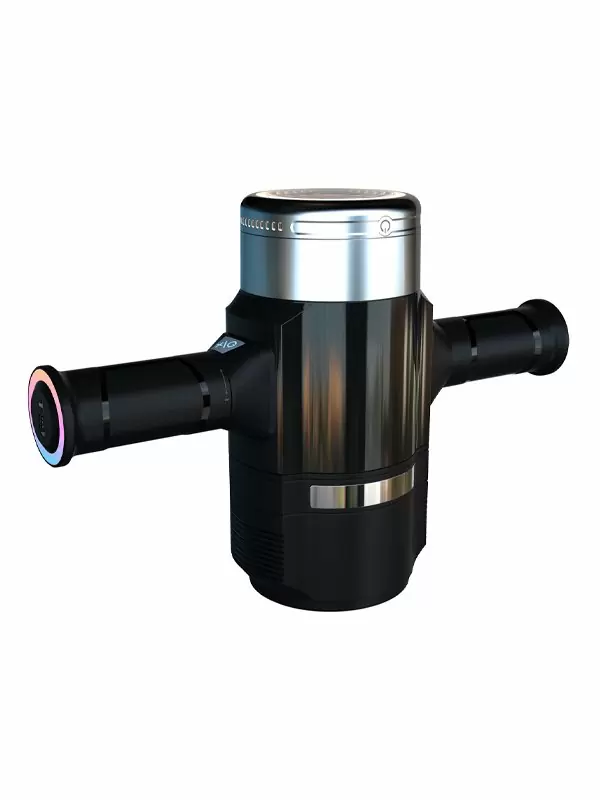 Интерактивный автоматический мастурбатор Tingon M1, с подогревом, 23 см, 10 режимов, RGB-подсветка